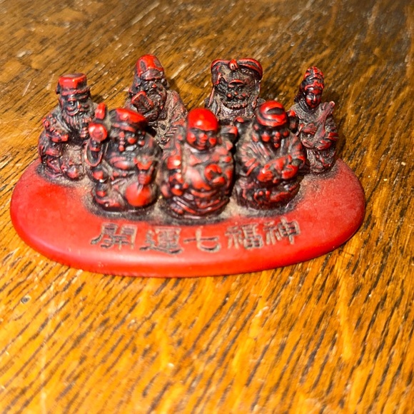 Chinese deity statue Buddha Monks Warriors Accents Chinese Deity